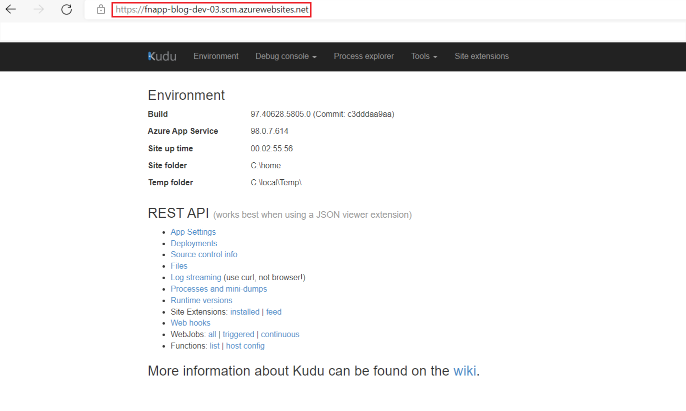 Kudu tools home page